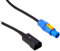 Premium IEC Kettle Lead C14 to Neutrik Powercon Long Flexible Mains Power Cable (1.5 m)