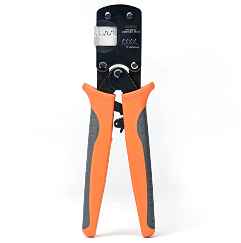 iCrimp IWS-3220M Micro Connettore Pin Crimping Tool 0.03-0.5mm² Crimpatrice a cricchetto per D-Sub, Barile Aperto adatta Molex, JST, JAE