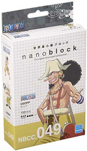 nanoblock Klemmbaustein Set One Pice Usopp 1500 Teile, Geschicklichkeitslevel 3, NBCC-049
