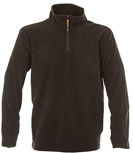 CHEMAGLIETTE! Felpa da Lavoro Uomo Maglia in Micro Pile con Mezza Zip Collo Alto JRC Malmo