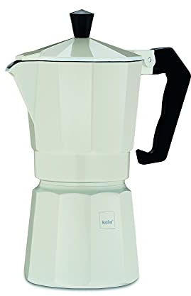 kela 10551 Espressokocher für 6 Tassen, Aluminium, 300 ml Fassungsvermögen, Italia, Beige