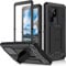 For Samsung Galaxy S22 Ultra 5G Case, Aluminum Metal Gorilla Glass Waterproof Shockproof Military Heavy Duty Sturdy Protector Cover Hard Case for Samsung Galaxy S22 Ultra (S22 Ultra, Black-Ⅱ)