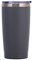 XKUN Tasse Isolée sous Vide d'acier Inoxydable À Grande Capacité Tasse Thermique À Double Paroi avec Couvercle-Dark Gray
