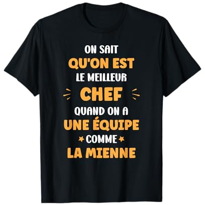 Super chef équipe On Sait qu'on est le meilleur chef T-Shirt