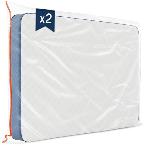 Dreamzie - Custodia Materasso Matrimoniale in Plastica - Sacco Materasso 140x200 x30cm - Proteggi Materasso - Celofan per Coperture Perfetto per Conservazione, Trasloco - Con una Cerniera - Set di 2