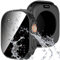 Diruite Funda para Apple Watch Ultra 2/Ultra 49mm Protector Pantalla Cristal Templado Privacidad Incorporado,360°Protección PC Impermeable Case para iWatch Ultra 2/Ultra 49mm Estuche Protector