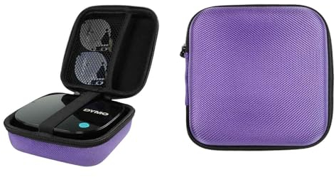 caseroxx Schutztasche für Etikettendrucker passend für Dymo Letratag 200B Etikettendrucker Beschriftungsgerät