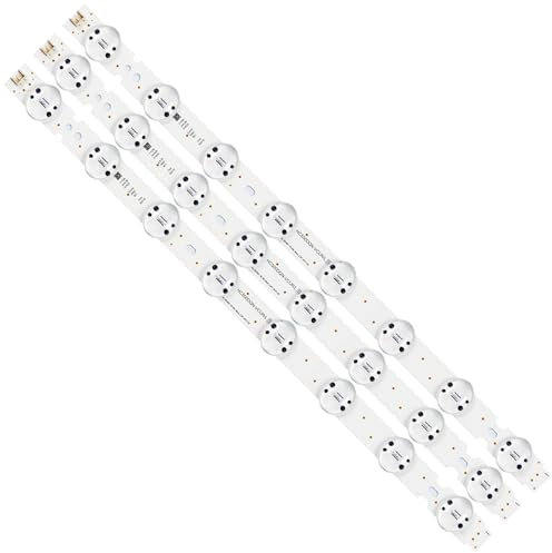 3 unids/Set Tira de LED for iluminación Trasera Compatible for LG AGM76150301 SSC_50UK63/65 50UK6300PLB 50UK6950PLB 50UK6750PLD 50UK6500AUA 50UK6300BUB
