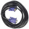 jojofuny Vga Kabel Mit Ferritkernen Vga Monitor Kabel Für Computer Pc Hdtv Projektor Hochauflösend Vergoldete Optimale Signalübertragung