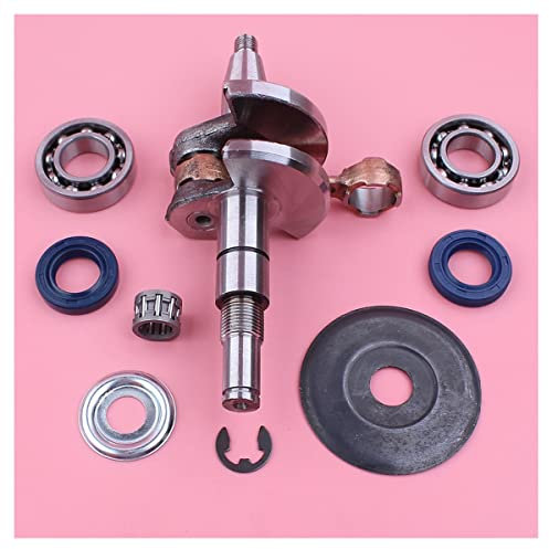 Ersatzteile für Outdoor-Elektrowerkzeug, 10 mm, Kurbelwelle für STLMS180 018 MS 180, Kurbellager, Öldichtung, Nadellager, Unterlegscheibe, Kettensäge, Ersatzteil für Terrasse, Rasen, Garten,
