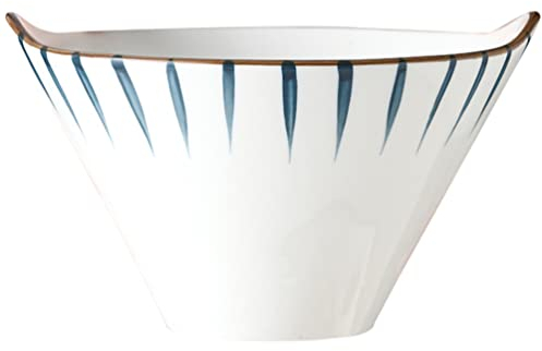 Japanische Ramen-Schalen aus Keramik, große Nudelsuppenschüssel, Pho-Schüsseln, Salatschüsseln mit Essstäbchen, Rest, Desset-Teller, Müsli-Snack-Schalen for Udon Soba Pho, asiatische Nudeln