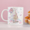 Transparent Gift Taza Personalizada con Nombre Infantil Hadas. Regalos Originales para Niños y Niñas. Tazas Infantiles de Plástico. Regalos para la Vuelta al Cole, Cumpleaños. Tazas Desayuno, Merienda