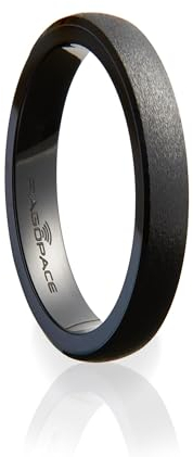 Pagopace Bezahlring - Slim Black Rough Pago - 8