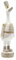 Widdop and Co. – The Co. - Cream Duck Nutcracker Figurine – Premium Hand Painted Christmas/Xmas Decorative Sculpture – Holiday Present/Gifting.