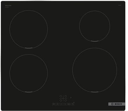 Bosch PUE611BB5H, Serie 4, Induktion, 4 Flammen, Schwarz