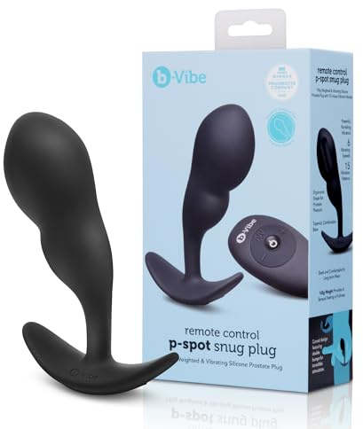 B-Vibe - Remote Control P-Spot Snug Plug 145g