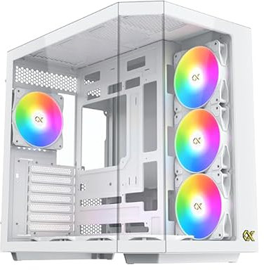 Boitier PC Cube EATX Xigmatek CUBI II Arctic (Blanc)