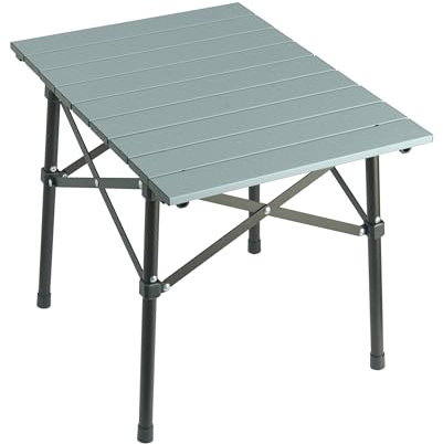 Naturehike Campingtisch Klapptisch aus Aluminium Tragbarer Klappstuhl Ultraleicht Camping Tisch Klein Tisch 52x31.5cm zum Garten Wandern Camping (Grün 52x31.5cm)