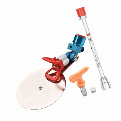 Accesorio de Pulverización de Pintura Universal, Guía de Pulverización Herramienta de Accesorios de Pintura para Wagner, 517 Boquilla sin Aire (con Poste de extensión)