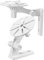 DIYEAH 2pcs Camera Bracket Camera Mount Bracket Flexible Bracket for Security Cameras Security Camera Holder Camera Wall Mounting Bracket Arm Bracket for Camera White