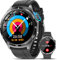 2025 Smartwatch Uomo con ECG/HRV/𝐆li𝐜𝐞𝐦𝐢𝐚 1,43 AMOLED Orologio Salute Bluetooth Chiamate 24/7 Monitoraggio Frequenza Cardiaca/Pressione/Sonno/SpO2/Temperatura Corporea SOS Smart Watch Fitness