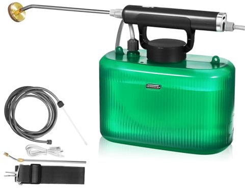 Kisangel Pulverizador Eléctrico De Alta Presión para Cesped y Jardin Pulverizador De Bomba Fácil De Usar