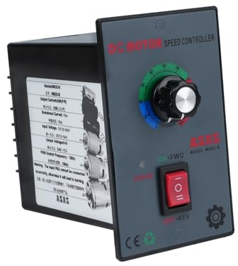 Drehzahlregler für Gleichstrommotoren,Drehzahlregler 12V-60V 30A DC Motordrehzahlregler 12V 24V 36V 48V PWM Geschwindigkeitsregler Einstellbarer, DC Bürstenmotorregler Vorwärts-/Rückwärtsfahrt
