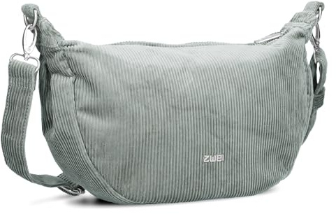 Zwei Damen Handtasche Mademoiselle.M M70 Moon-Bag 4 Liter Trend-Tasche in Halbmond-Form vielseitig als Bauchtasche Crossbody-Bag Abendtasche Umhängetasche zu tragen