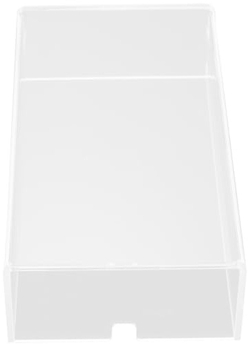 ABOOFAN Transparente Acryl Maus Schutzhülle Staub und Wasserschutz Mausschoner für Homeoffice und Desktop Computer Zubehör