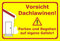 Melis-Folienwerkstatt Schild Vorsicht Dachlawinen - 30x20cm - Bohrlöcher - 3mm Aluverbund – 20 VAR S00018-023-F