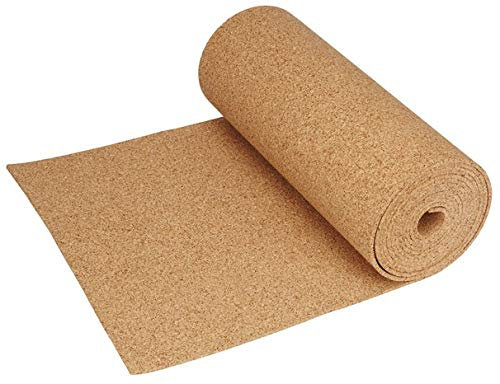 ROULEAU 5M DE LIEGE EPAISSEUR 6MM POUR ISOLATION CONDENSATION, CHOC THERMIQUE, PHONIQUE