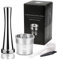i Cafilas Reusable Coffee Capsule for ILLY Iperespresso Coffee Machine X9, X8, X7.1, Y5, Y3, Y1.1 (Capsule + Tamper)