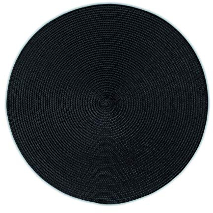 Kela Keuken Tischset Kunststoff Schwarz 38cm