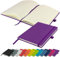 A5-Notizbuch neu liniert Hardcover-Tagebuch Notizblock Notizen Tagebuch (lila)