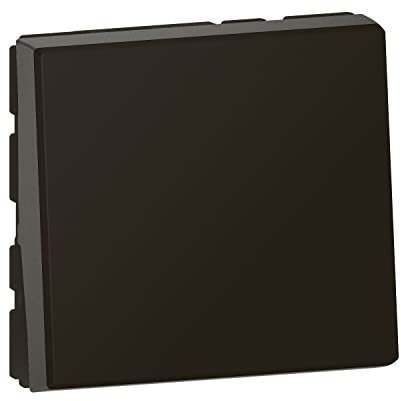Legrand - Interrupteur ou va-et-vient lumineux avec voyant Mosaic Easy-Led 10A 2 modules - noir mat