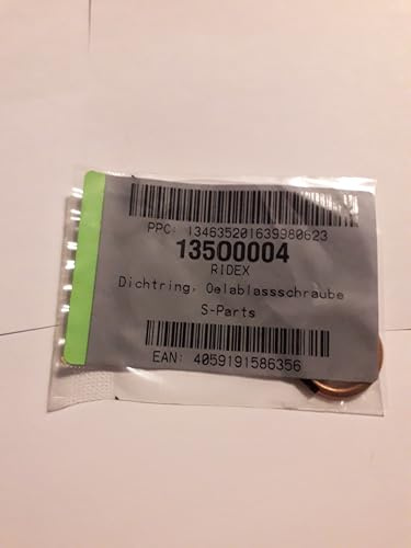 RIDEX 135O0004 Dichtring Ölablaßschraube Kompatibel mit MINI Schrägheck R56 SU00100819 A6220170000 SU001B4404
