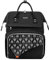LOVEVOOK Mochila Mujer para Portátil de 15,6 Pulgadas, Impermeable Mochila para Ordenador con USB, Elegante Mochila Universitaria Viaje Trabajo Escuela Oficina, Negro