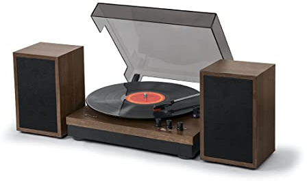 MUSE MT-108 BT Giradiscos Estereo Madera Altavoces
