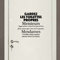 Autocollant Citation WC Gardez Les Toilettes Propres Décoration murale en vinyle pour WC français Art mural autocollant porte WC Panneau papier peint affiche, noir, 32 cm x 30 cm