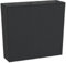 vidaXL Fioriera con Interno Rimovibile Antracite 12/44 L PP Rattan, fioriera con Rivestimento, fioriera da Giardino, Porta Piante