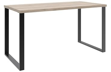 möbelando Schreibtisch >Home Desk< in San Remo Eiche Nachbildung - 140x75x70cm (BxHxT)
