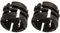 VHEUHZ 2x LENKGETRIEBE NABE ZAHNSTANGE REPARATURSATZ RING CLIP kompatibel mit RENAULT MEGANE 2 8200463517