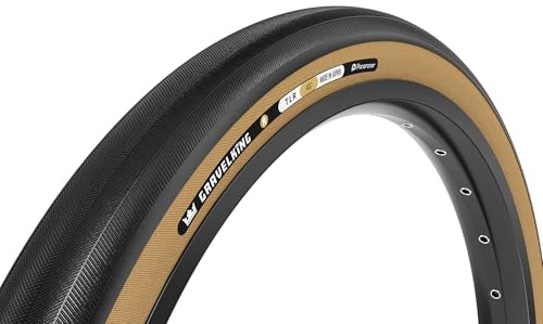 Panaracer Gravelking Slick R-Line TLR Tubeless Ready Faltreifen - ZSG Gravel Compound Pannensicher - Beadlock-Technologie - 120Tpi TuffTex-R Gehäuse - Gravel Fahrradreifen