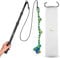 Petbud Flirt Pole Dogs Extra Stong - Heavy Duty for Large Breeds - 100% Cotton Rope Lure & Extendable to 90cm