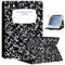 Anpredo 360 Grad drehbare Hülle für iPad 10,2 Zoll 9th/7th/8th Generatiion, Schutzhülle Smart Cover mit Ständer für Apple iPad 9/7/8 Gen A2602/A2603/A2197/A2270/A2200, Composition Book