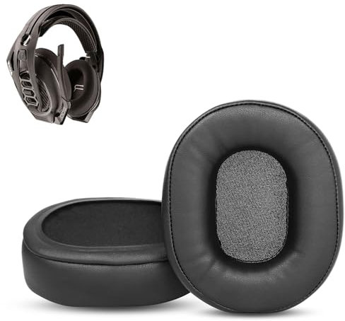 XRHTONG Rig 800 LX Ersatz-Ohrpolster für Plantronics Rig 800 LX/Rig 800 HS/Rig 800 HD Gaming Headsets, Ohrpolster (Proteinleder/Memory-Schaumstoff)