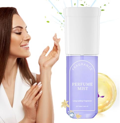 Long-Lasting Violet Perfume | Elegant Fragrance Spray for Women | 100ml Body Mist for Hair, Clothes, and Daily Use, Perfect Scent for Dating, Shopping, and Travel