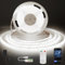 Striscia LED COB Bianco Fredda, Striscia LED Dimmerabile con Smart App e Telecomando, Funzione Timer, Larghezza 8 mm, Striscia LED 5 Metri per Camera da Letto, Parete, Cucina, Soggiorno, 6000K