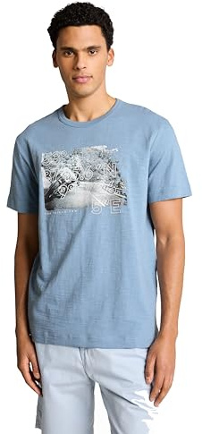TOM TAILOR Herren T-Shirt mit Fotoprint
