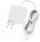Besgoods Caricatore Macbook Air 45w, T-Tip Portatile Adattatore di Alimentazione per Macbook Air 11 e 13 Pollici (2012-2017) modelli A1435, A1436, A1465, A 14 66,Laptop Caricabatterie